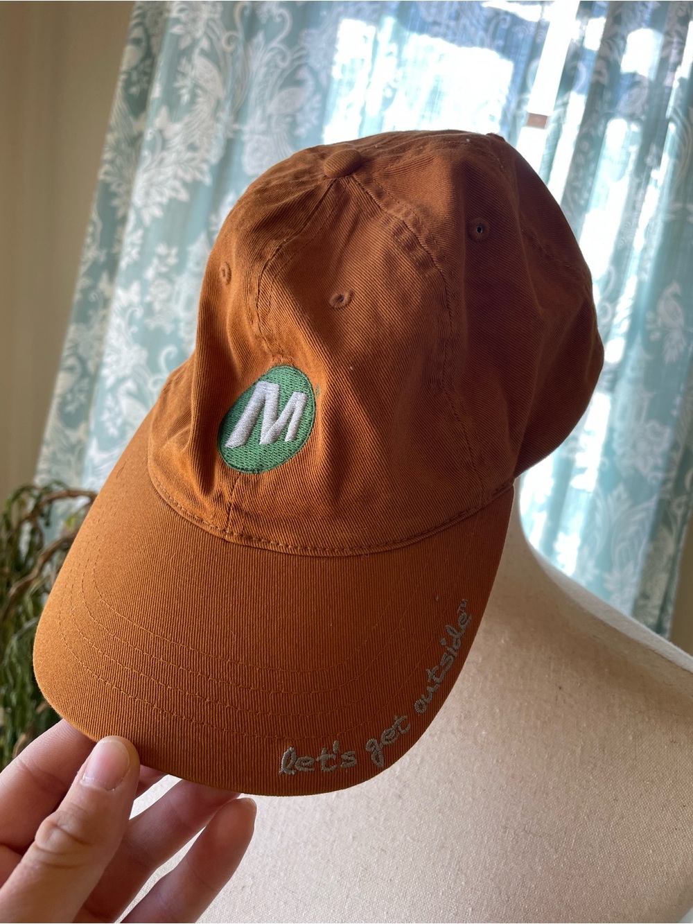 MERRELL rust color outdoors ball cap